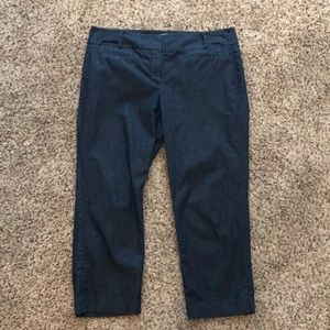 Loft Outlet Original Capri size 8 dark wash